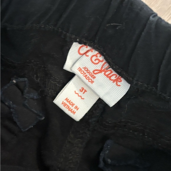 Cat & Jack Kids Joggers - Black, Tan, and Gray - Picture 7 of 7